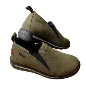Nexgrip Ice Jenny 2.0 Slip On Loafer Boots Waterproof Winter Green 7 Women's